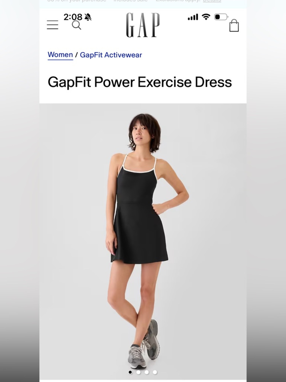 GapFit Power Exercise Dress